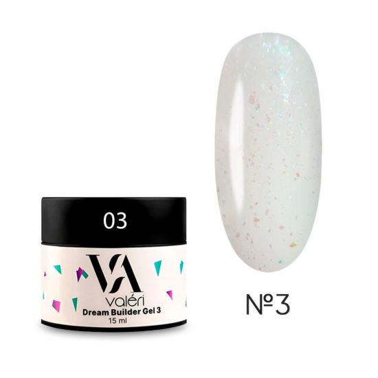  Зображення Valeri Dream Builder Gel 15ml №003 