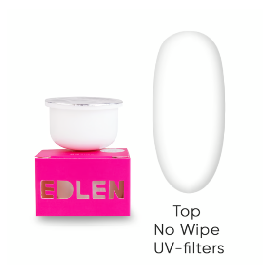  Зображення EDLEN Сменный картридж Top No Wipe UV 30ml 