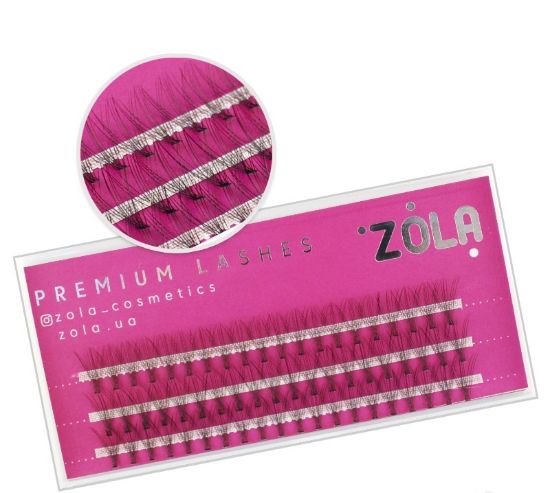  Зображення Zola Ресницы-пучки 10D (13mm) 