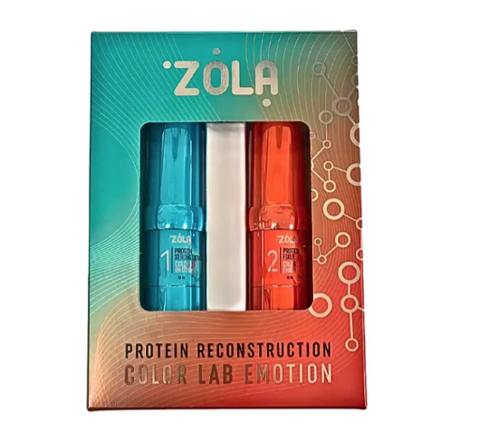  Зображення Zola Color Lab Emotion Набір для ламінування Brow&Lash Protein Reconstruction System 