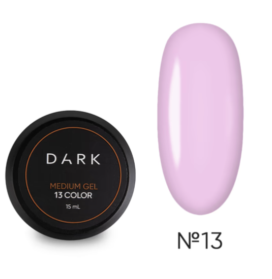  Зображення DARK Medium Gel №13, 15ml 
