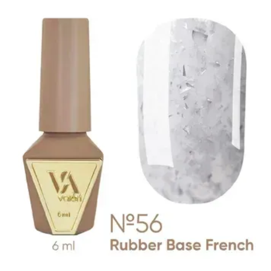  Зображення Valeri Rubber Base French, 6ml №056 