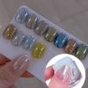  Зображення Втирання для манікюру PLATING AVRORA POWDER 