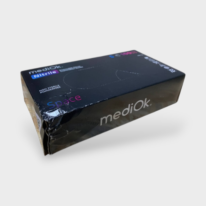  Зображення Рукавички MediOK Black S (ушкоджена упаковка) 
