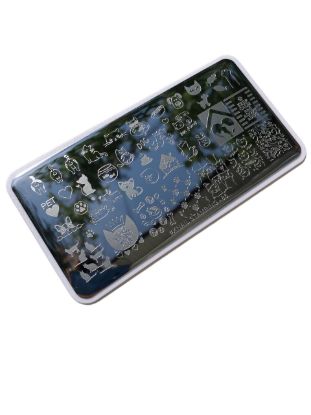  Зображення Стемпінг пластина XNAIL Stamping №85 