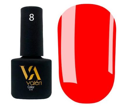  Зображення Гель лак Valeri №008, 6ml 