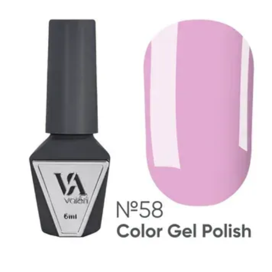  Зображення Гель лак Valeri Color,6ml №058 