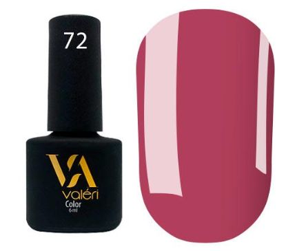  Зображення Гель-лак Vaлерi №072, 6ml 