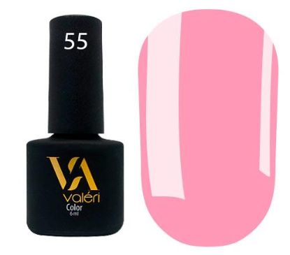  Зображення Гель лак Valeri №055, 6ml 