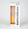  Зображення Janeke Superbrush the original гребінець продувна, щітка для пудрового волосся з білим 