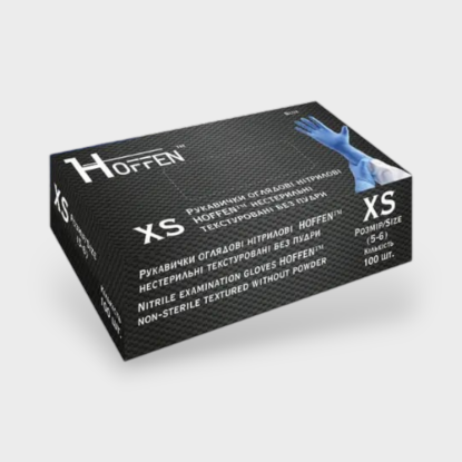  Зображення Перчатки HOFFEN Голубые XS 3.5г 