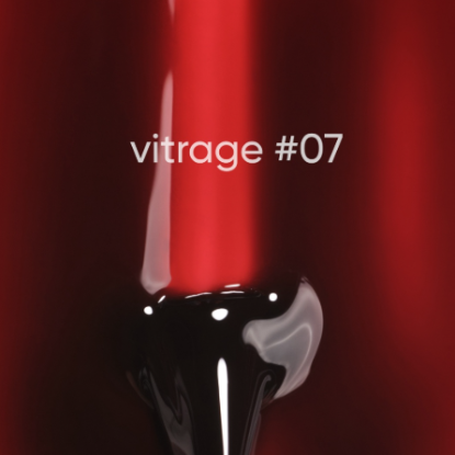  Зображення Dark Gel Polish Vitrage 07, 6ml 