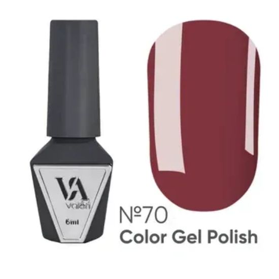  Зображення Гель лак Valeri Color,6ml №070 