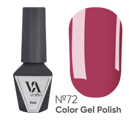  Зображення Гель лак Valeri Color,6ml №072 