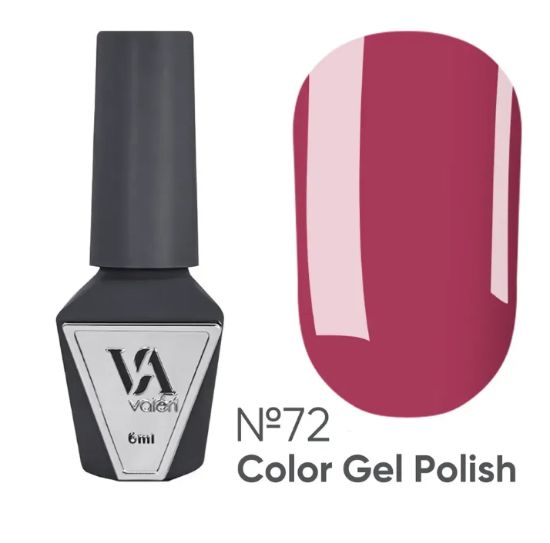  Зображення Гель лак Valeri Color,6ml №072 
