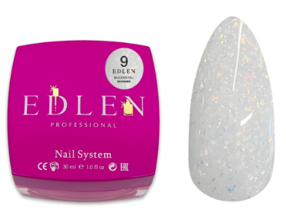  Зображення EDLEN Builder Shimmer Gel 30ml №09 
