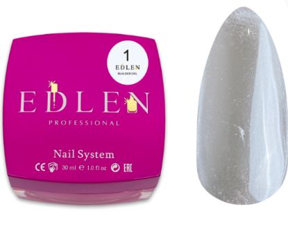  Зображення EDLEN Builder Gel 30ml №01 