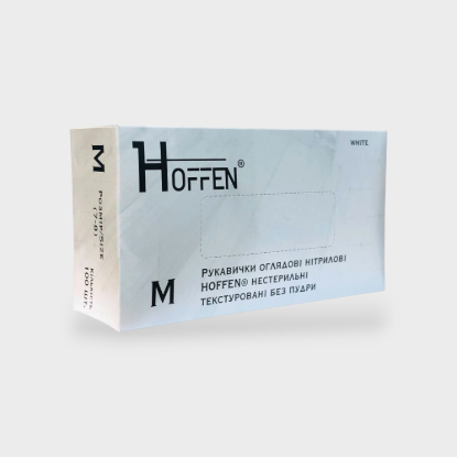  Зображення Перчатки HOFFEN Білі M 3,5г 