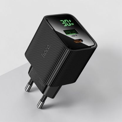  Зображення Блок живлення HOCO CS84A Excellent PD30W+QC3.0 1*USB+1*Type-C 