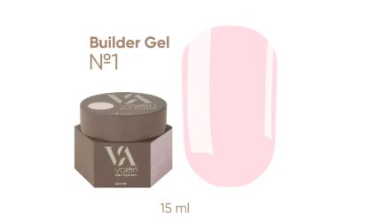  Зображення Valeri NEW Builder Gel 15ml №01 