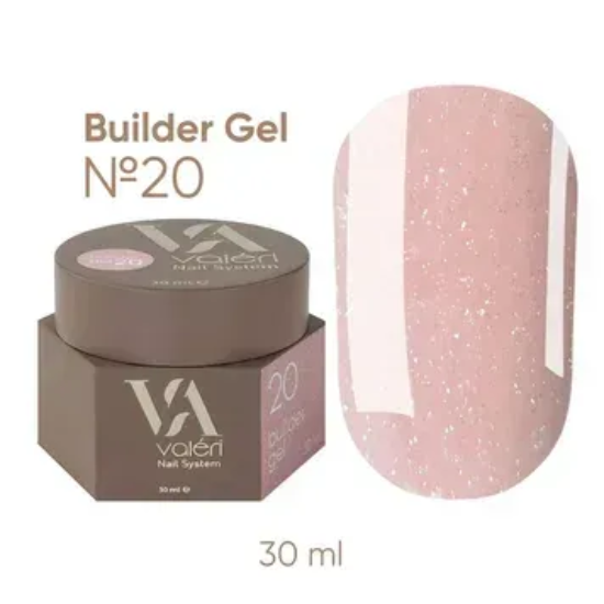  Зображення Valeri NEW Builder Gel 30ml №20 
