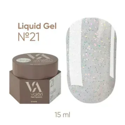  Зображення Valeri NEW Liquid Gel, 15ml №21 