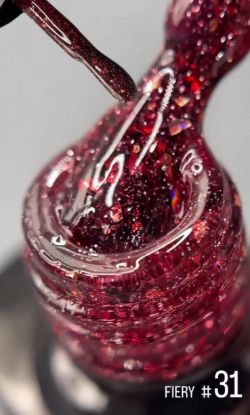  Зображення Гель-лак SAGA Fiery gel №31 