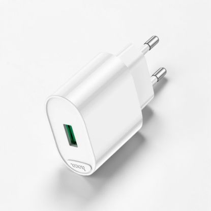  Зображення Блок живлення HOCO C109A Fighter QC3.0 1*USB 