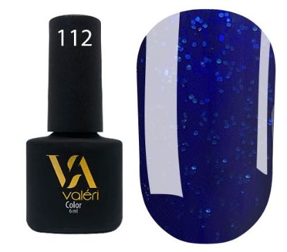  Зображення Гель лак Valeri №112, 6ml 