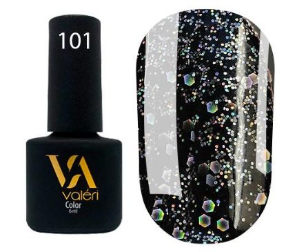  Зображення Гель лак Valeri №101, 6ml 
