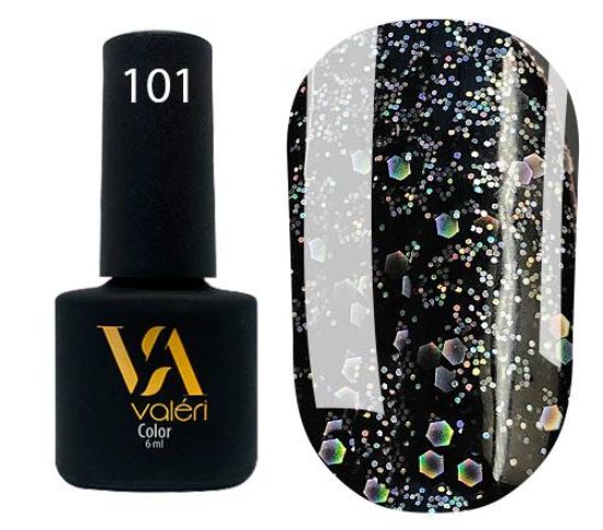  Зображення Гель лак Valeri №101, 6ml 