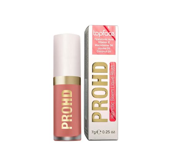  Зображення TopFace - Рум'яна рідкі "PROHD Hypnotic Bloom" [03 - Peachy Nude] 