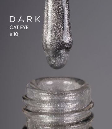  Зображення Гель лак Dark Cat Eye 10, 10ml 