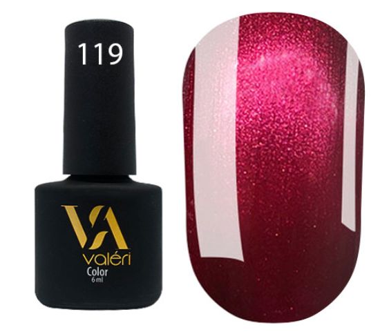  Зображення Гель-лак Vaлерi №119, 6ml 