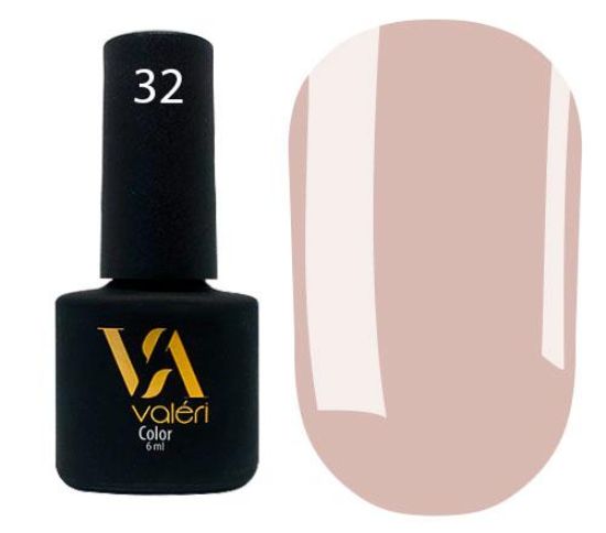  Зображення Гель лак Valeri №032, 6ml 