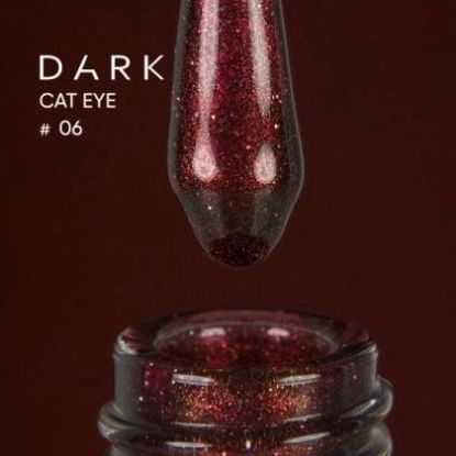  Зображення Гель лак Dark Cat Eye 06, 10ml 