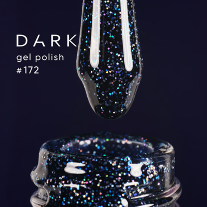  Зображення Гель лак Dark 172, 6ml 