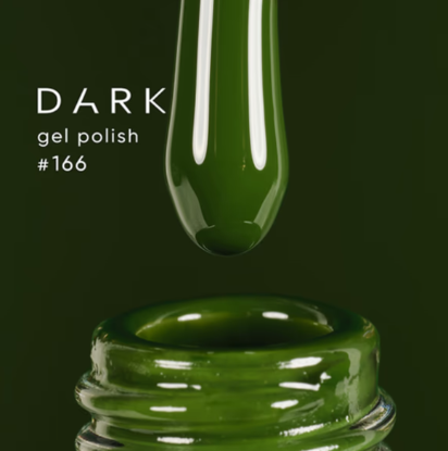  Зображення Гель лак Dark 166, 6ml 