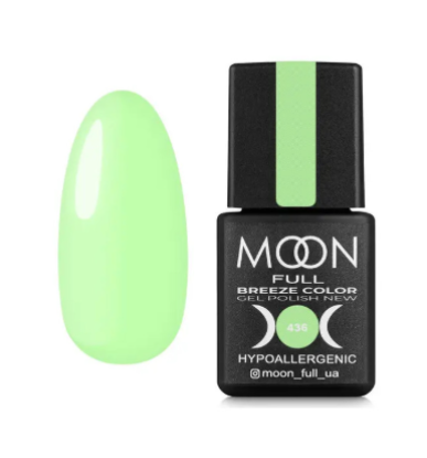  Зображення Гель лак MOON FULL 8ml №436 