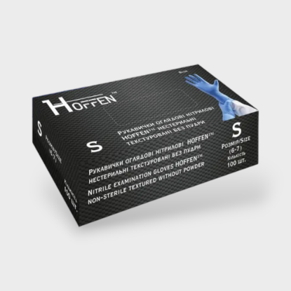  Зображення Перчатки HOFFEN Голубые S 3,5г 