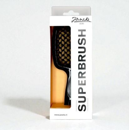  Зображення Janeke Superbrush the original гребінець продувна, щітка для волосся чорного кольору 