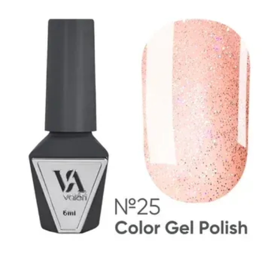  Зображення Гель лак Valeri Color,6ml №025 