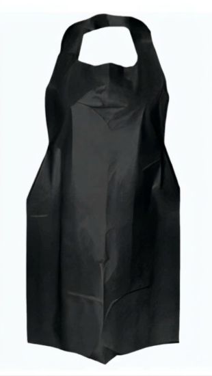  Зображення ФАРТУХ ПОЛІЕТИЛЕНОВИЙ (чорний), 100 шт 