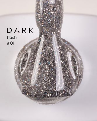 Зображення Дарк гель-лак флеш 01, 10 мл #DARK Gel Polish Flash 01 