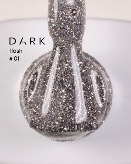  Зображення Дарк гель-лак флеш 01, 10 мл #DARK Gel Polish Flash 01 