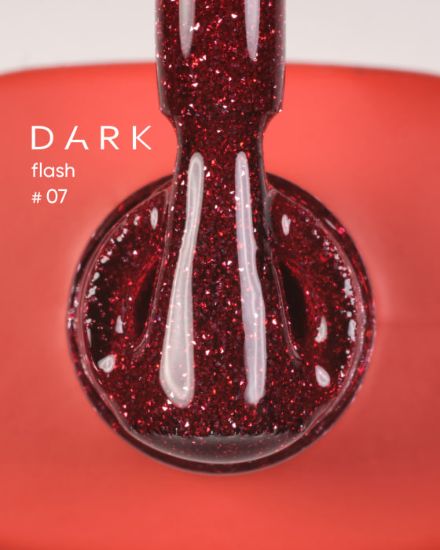  Зображення Дарк гель-лак флеш 07, 10 мл #DARK Gel Polish Flash 07 