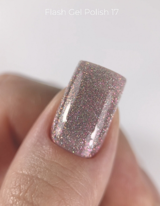  Зображення Дарк гель-лак флеш 17, 10 мл #DARK Gel Polish Flash 17 